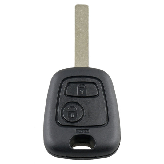 For PEUGEOT 206 / 307 2 Buttons Intelligent Remote Control Car Key with Integrated Chip & Battery, without Grooved, Frequency: 433MHz by bashfashion