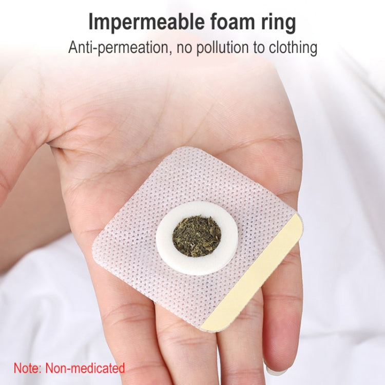 50pcs 043 Non-woven Stickers Wound Anti-seepage Three-volt Medicinal Patch, Size:7x7x3cm (Plum Shape) by bashfashion