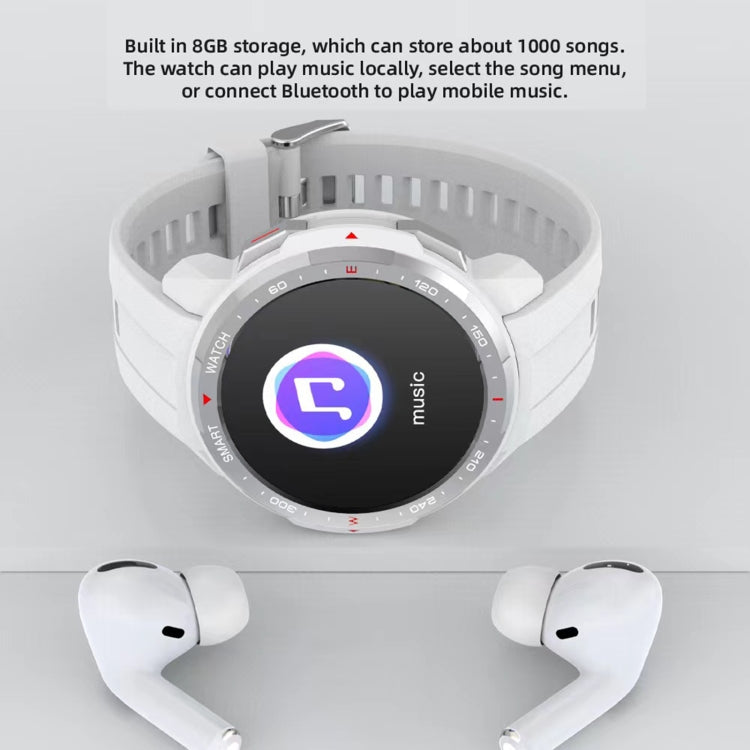 MT12 1.28 inch TFT Screen Smart Watch, Support Bluetooth Call & 8G Memory(Gold) by bashfashion