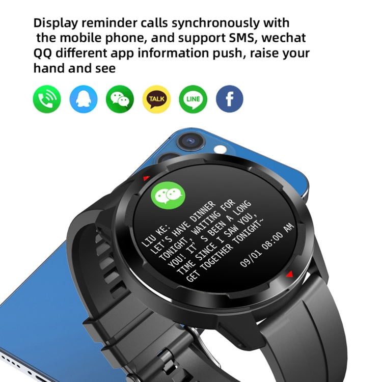 MT13 1.32 inch TFT Screen Smart Watch, Support Bluetooth Call & Alipay(Silver) by bashfashion