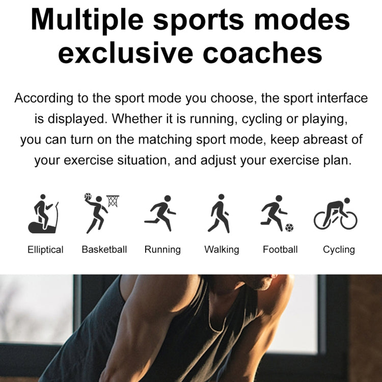 HK8Pro 1.36 inch AMOLED Screen Leather Strap Smart Watch, Support NFC Function / Blood Oxygen Monitoring(Black) by bashfashion