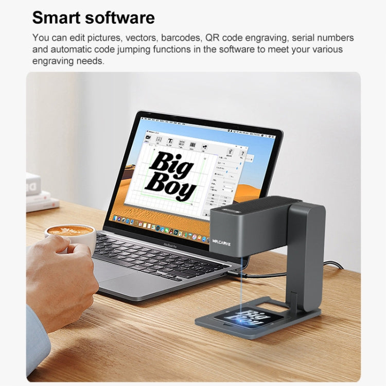 Daja C1 Portable 10W 0.05mm Engraving Laser Machine, EU Plug by DAJA