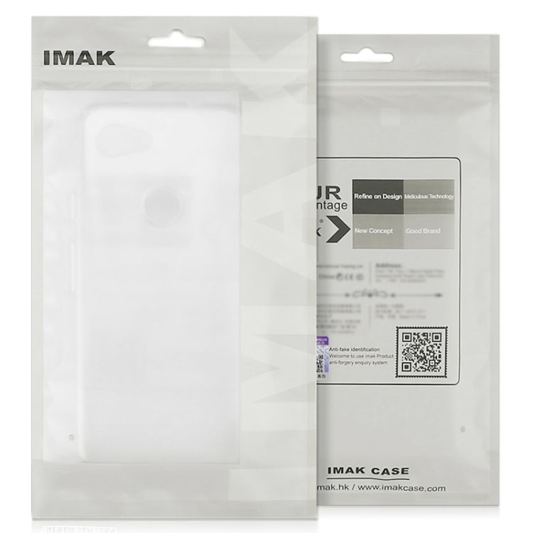 For Infinix Smart 8 Pro X6525B Africa IMAK UX-4 Series Four-corner Shockproof Phone Case(Transparent) by imak