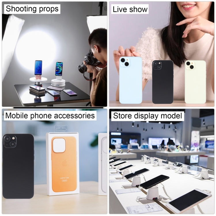 For iPhone 15 Black Screen Non-Working Fake Dummy Display Model (Green) by bashfashion