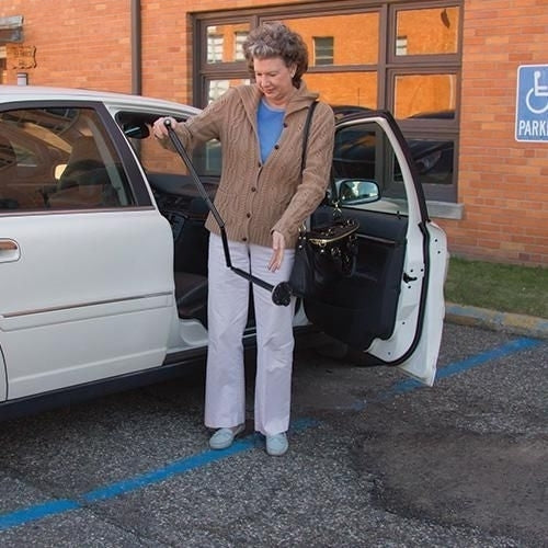 Ultra-light Handle Dependable Walking Magic Foldable Trusty Cane with Built-in Light by bashfashion