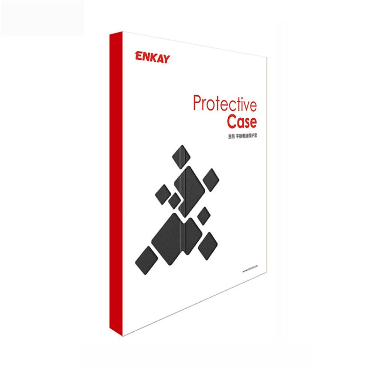 For Honor Tablet V7 Pro ENKAY Custer Texture Horizontal Flip PU+PC Leather Case with Three-folding Holder & Sleep / Wake-up Function(Black) by ENKAY