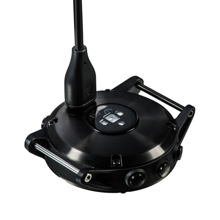 For Garmin Instinct 2X Solar Type-C Port Watch Charger With Data Transmission(Black) by bashfashion