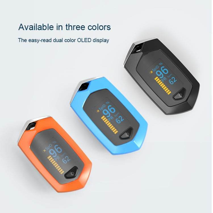 Portable Pulsioximetro Finger spo2 Pulse Oxymeter Blood Oxygen Monitor Saturatiemeter (Blue) by bashfashion