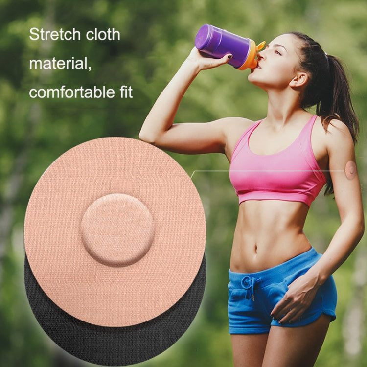 10 PCS Sports Non-slip Adhesive Patch Densor Sweat-absorbing Breathable Fixing Patch(Black) by bashfashion