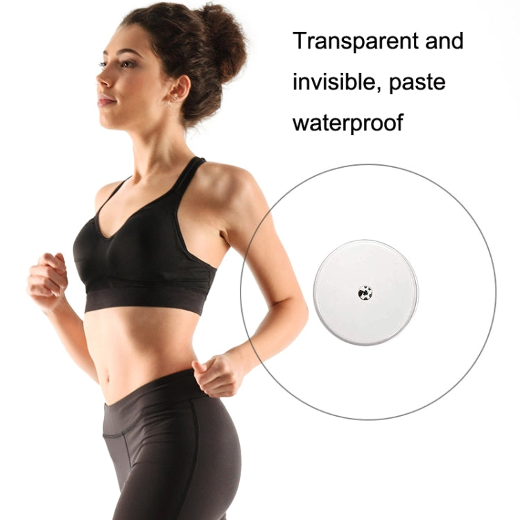 10 PCS Fixed Small Sensor TPU Transparent Adhesive Patch(Oval) by bashfashion