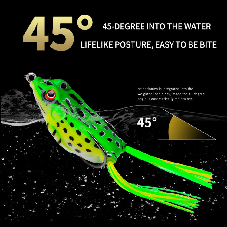 Thunder Frog Road Lure Fake Bait Simulation Soft Bait, Specification: 5g 4.3 cm(B) by null