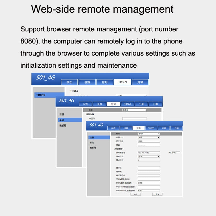 S01 Smart VOIP Network Phone 4G Full Netcom SIP Audio ConferenceBusiness Office Wireless Fixed Landline by bashfashion