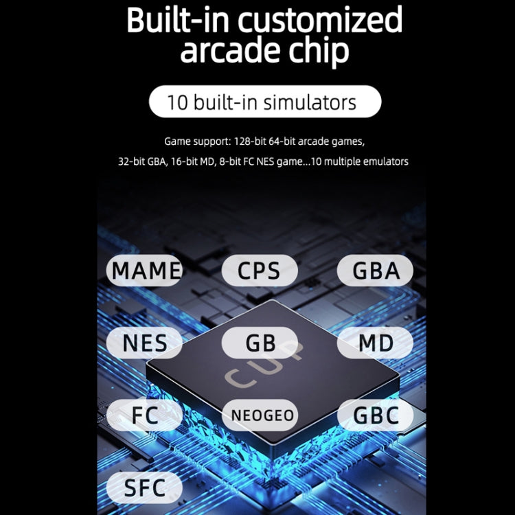 Nostalgic Street Fighter FC Handheld Video Game Console(Yellow) by bashfashion