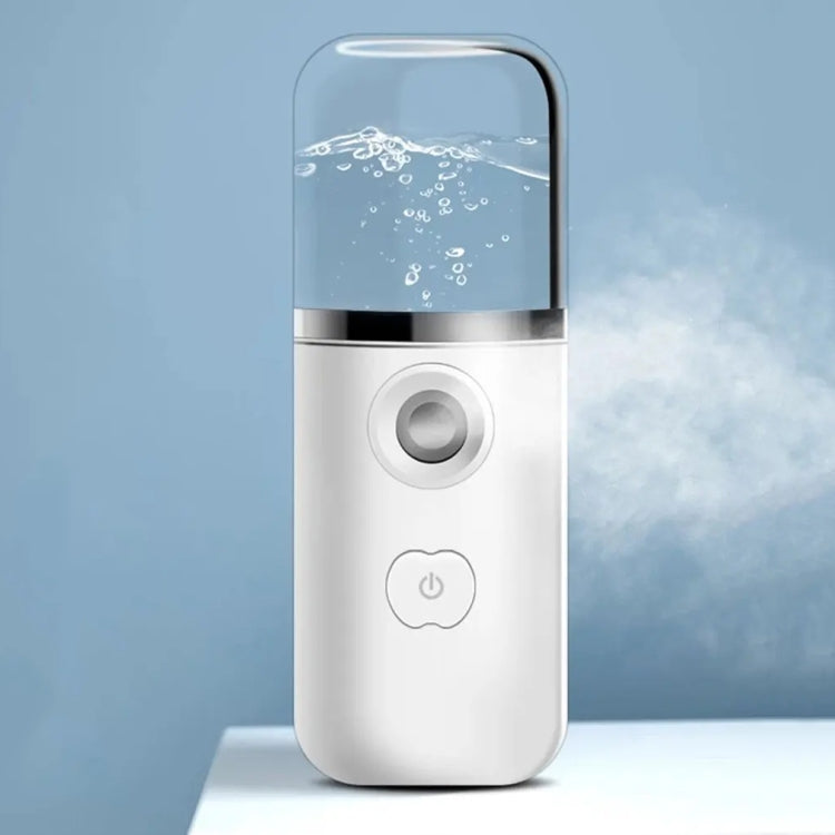 30ml Handheld Alcohol Disinfectant Instrument USB Interface Hydration Meter Humidifier, Color: White by bashfashion