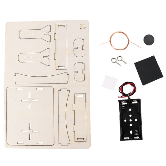 DIY DC Motor Pupils Handmade Electromagnetic Coil Science Experiment Material Kit by bashfashion