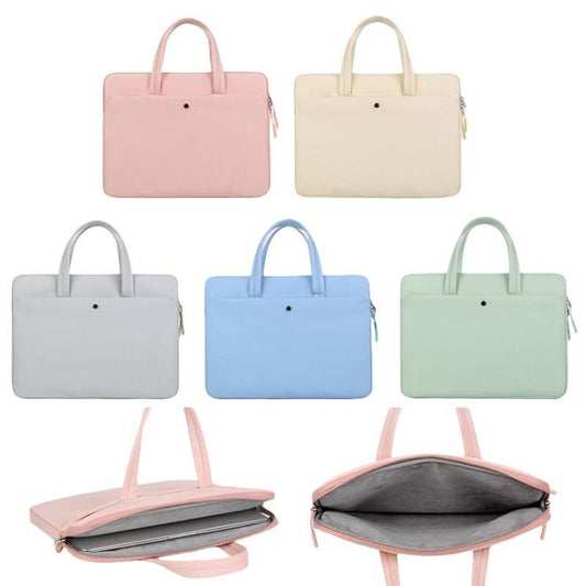 15-15.6inch Universal Laptop Bag Briefcase Multifunctional Shockproof Computer Bag, Color: Blue by bashfashion