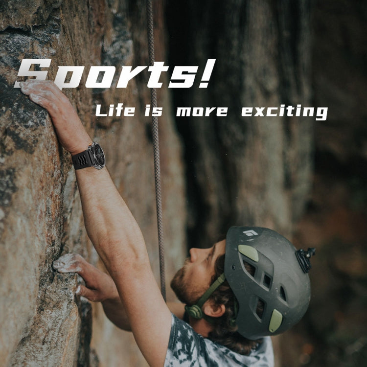 M52 1.43 inch Screen IP68 Waterproof Smart Watch, Support Bluetooth Call / Heart Rate (Silver) by bashfashion