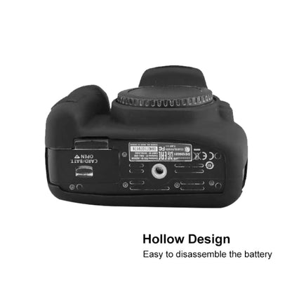 Soft Silicone Protective Case for Canon EOS 2000D (Red) by bashfashion