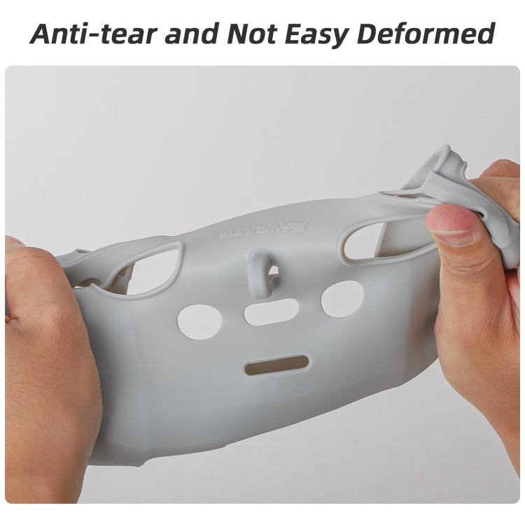 For DJI Neo / Mini 4 Pro / RC-N3 / RC-N2 / RC-N1 Sunnylife Controller Protective Cover Silicone Case with Neck Strap (Orange) by Sunnylife