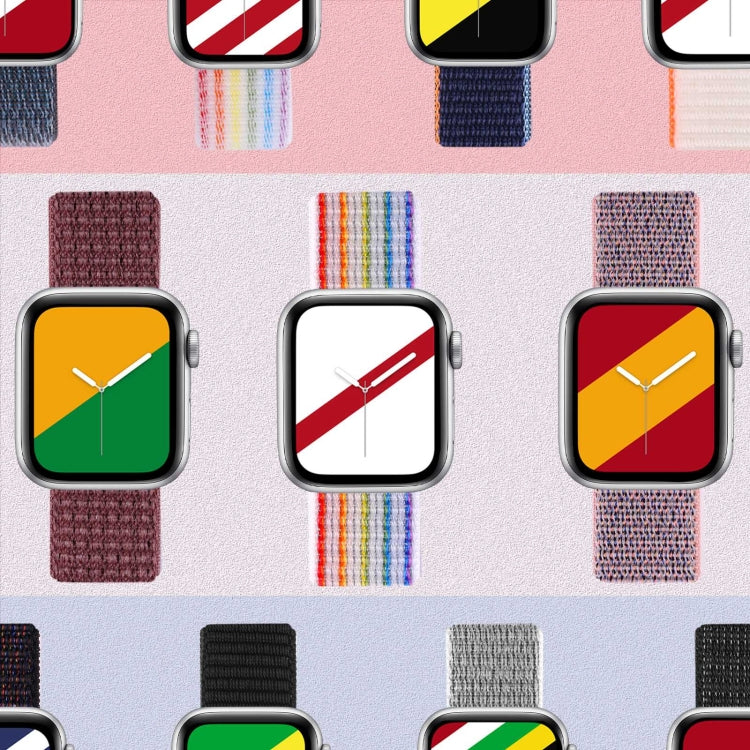 Hook and Loop Fastener Dual Section Watch Band For Apple Watch Ultra 49mm&Watch Ultra 2 49mm / Series 9&8&7 45mm / SE 3&SE 2&6&SE&5&4 44mm / 3&2&1 42mm(Seashell) by bashfashion