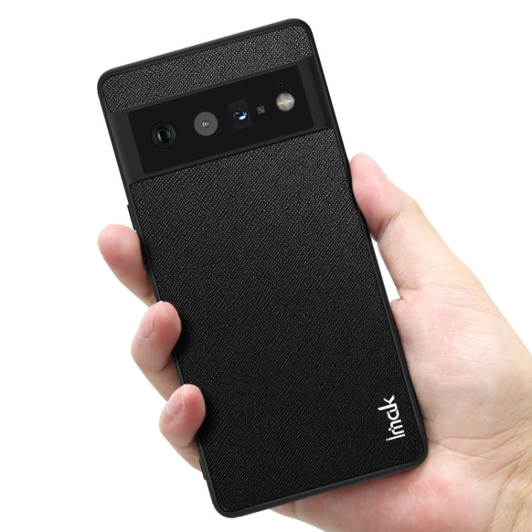 For Google Pixel 6 Pro imak LX-5 Series PC + TPU Case with Screen Protector(Cross Texture) by imak