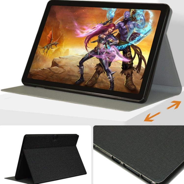 For ALLDOCUBE Smile X Business Style Anti-slip Texture Leather Tablet Case(Black) by ALLDOCUBE