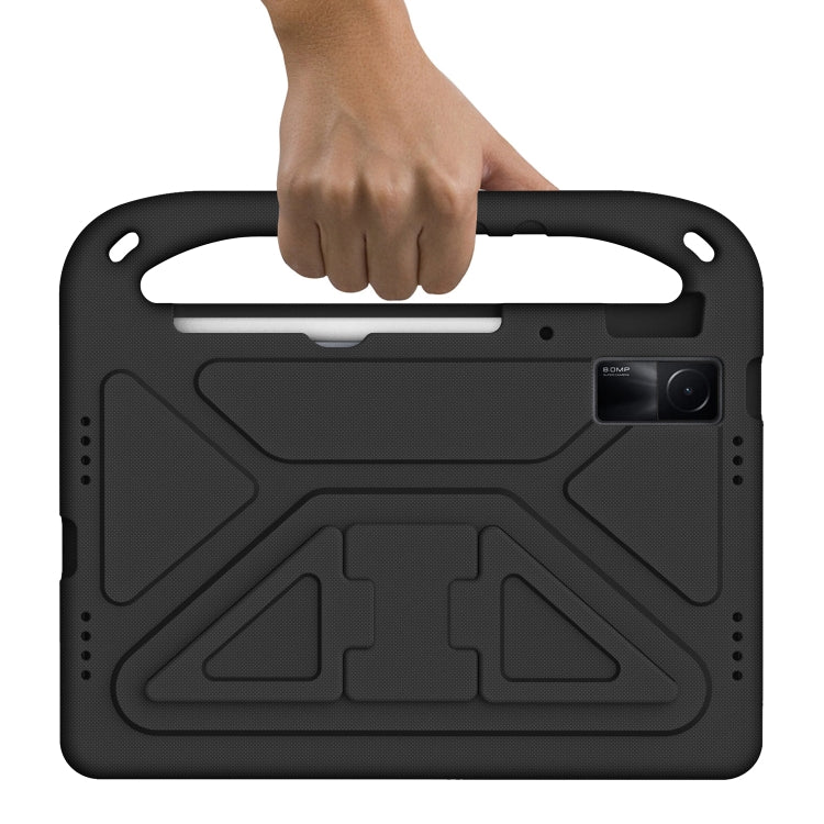 For Xiaomi Redmi Pad 10.61 Handle Portable EVA Shockproof Tablet Case(Black) by bashfashion