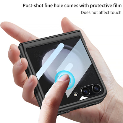 For Samsung Galaxy Z Flip5 GKK Integrated Full Coverage Folding Phone Case(Green) by GKK