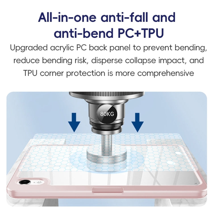 For iPad 10.2 2021/2020/2019 ZGA Tri-Fold 360 Rotation Smart Leather Tablet Case(Black) by ZGA