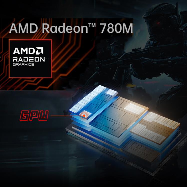 ONE-NETBOOK OneXPlayer X1 10.95 inch Handheld Game Console, 32GB+2TB, Windows 11 AMD Ryzen 7 8840U(Black) by ONE-NETBOOK