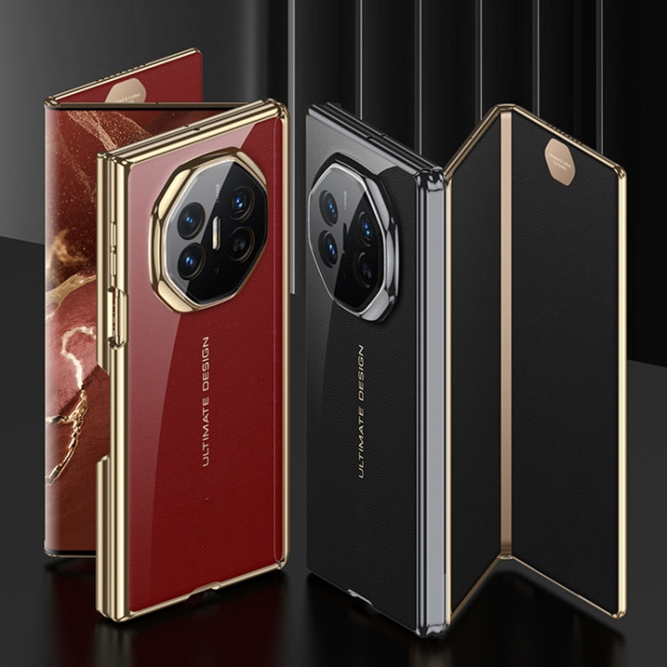 For Huawei Mate XT Ultimate Design GKK Full Coverage TPU Phantom Phone Case(Gold) by GKK