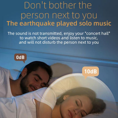 BLD07 Bone Conduction Bluetooth 5.4 Sleep Speaker(Pink) by bashfashion