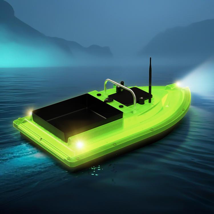 D26 Smart Control Fishing Bait Boat Support GPS Positioning Built-in Light Strip, Plug:EU Plug by bashfashion