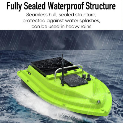 D26 Smart Control Fishing Bait Boat Support GPS Positioning Built-in Light Strip, Plug:EU Plug by bashfashion