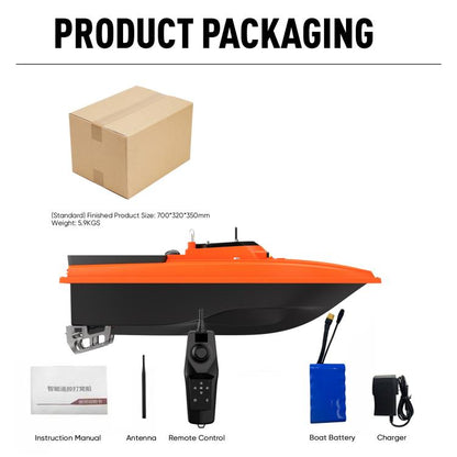 D80 High Power Smart Remote Control Fishing Bait Boat Support Trawling, Plug:US Plug by bashfashion
