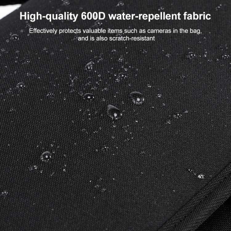 CADeN D27-1 Portable Digital Camera Bag with Strap, Size:31 x 21 x 17cm Black by CADeN