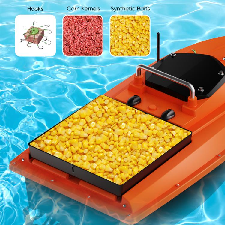 D80B GPS High Power Smart Remote Control Fishing Bait Boat Support Trawling, Plug:EU Plug by bashfashion
