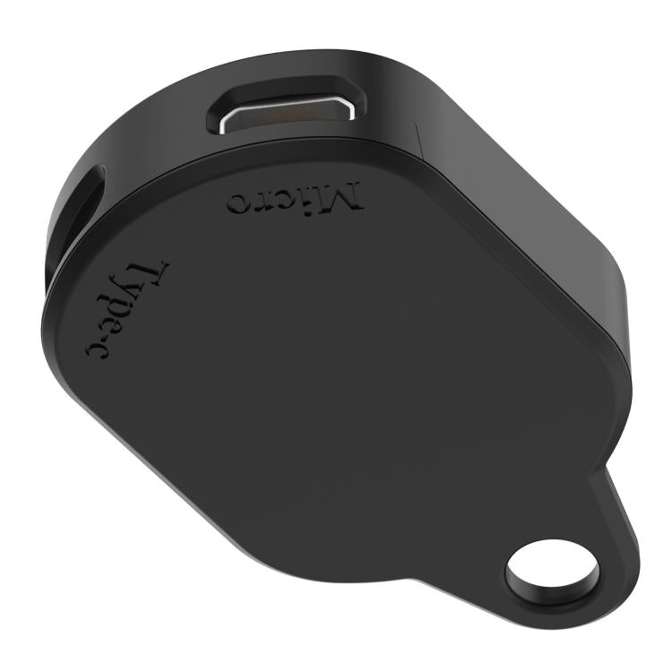 For Garmin Venu 3 / 3S / Fenix 7 / 7X xDfind Type-C and Micro USB Interface Smart Watch Charging Adapter(Black) by xDfind