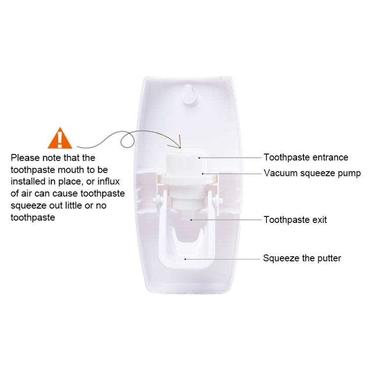 Automatic Toothpaste Dispenser Set with 5 Toothbrush Holder (Green) by bashfashion