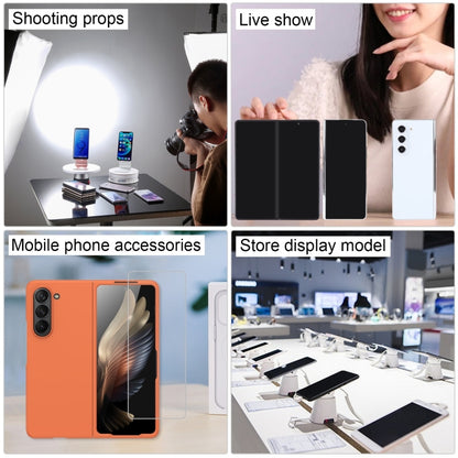 For Samsung Galaxy Z Fold5 Black Screen Non-Working Fake Dummy Display Model (Black) by bashfashion