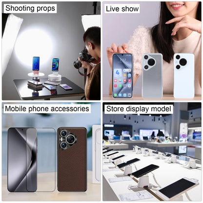 For Huawei Pura 70 Pro+ Color Screen Non-Working Fake Dummy Display Model (White) by bashfashion