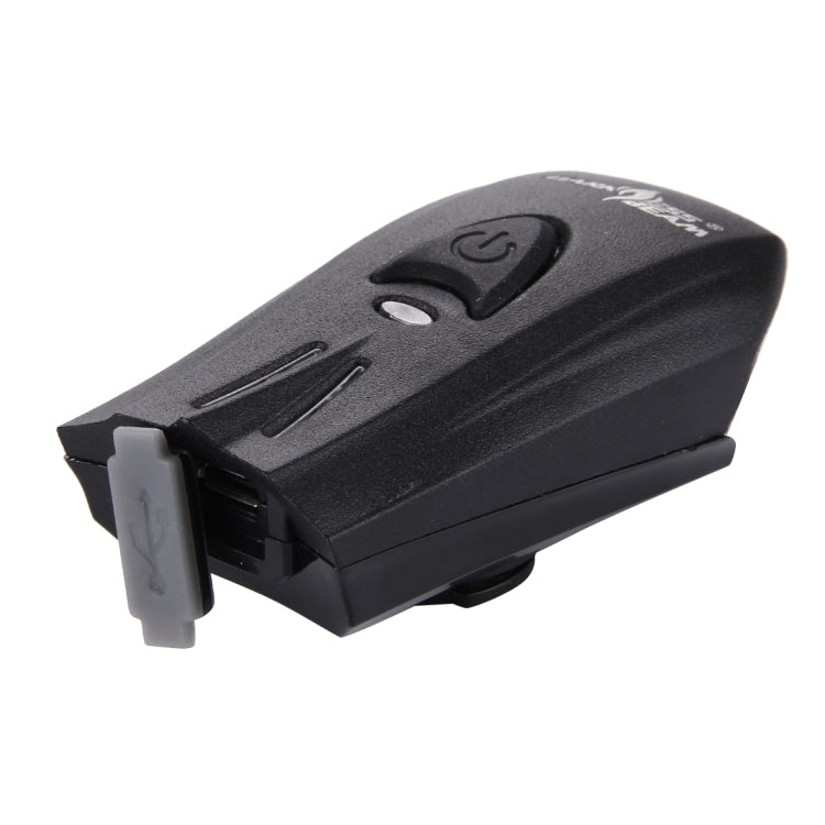 Waterproof USB Rechargeable 5 Modes Yellow & White Light 400LM COB LED Bike Taillight by bashfashion