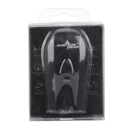 Waterproof USB Rechargeable 5 Modes Yellow & White Light 400LM COB LED Bike Taillight by bashfashion