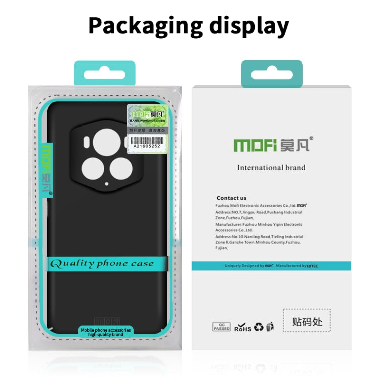 For Honor Magic6 RSR MOFI Frosted PC Ultra-thin Hard Phone Case(Blue) by MOFI