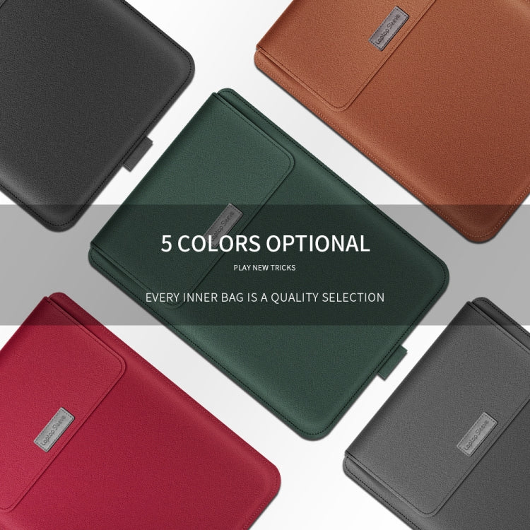 A2 4 in 1 Computer Bracket Liner Bag Storage Bag, Size:13/14 inch(Green) by bashfashion