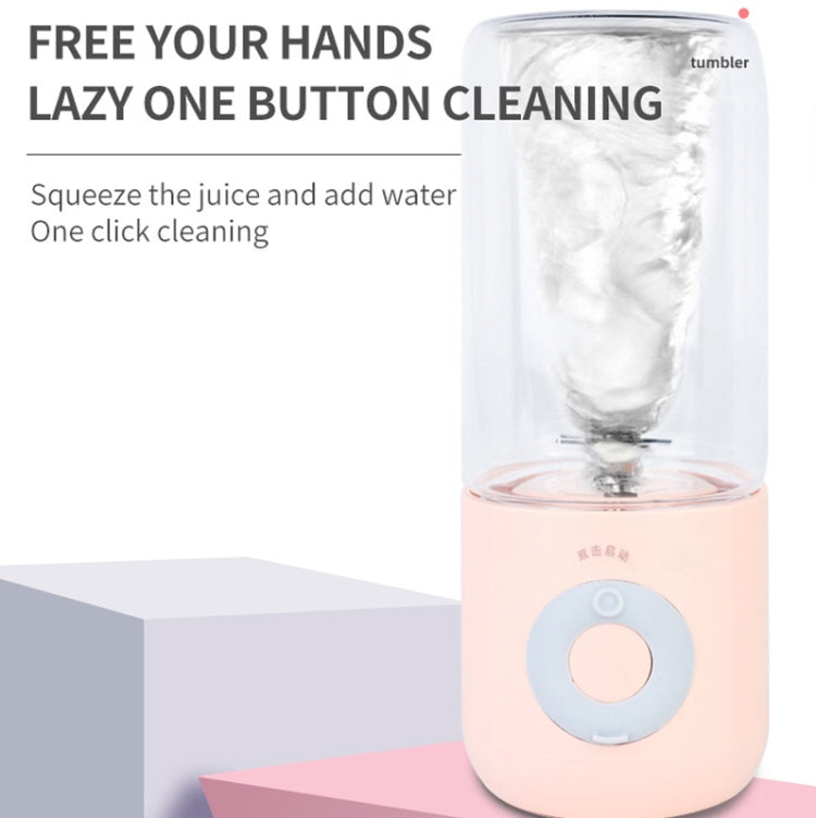 Mini Portable Usb Juice Machine Multi-Function Electric Charging Household Juicer(Green) by bashfashion