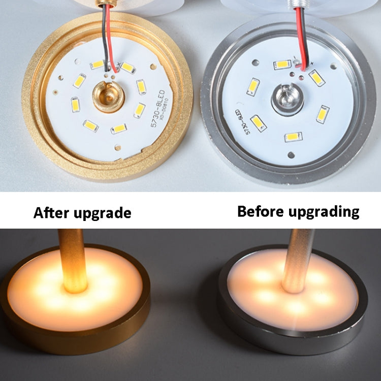 JB-TD003 I-Shaped Table Lamp Creative Decoration Retro Dining Room Bar Table Lamp, Specification: EU Plug(Silver) by bashfashion