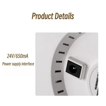 UFO Water Drop Aromatherapy Humidifier Desktop Remote Control Diffuser, Plug: AU Plug(Black) by bashfashion