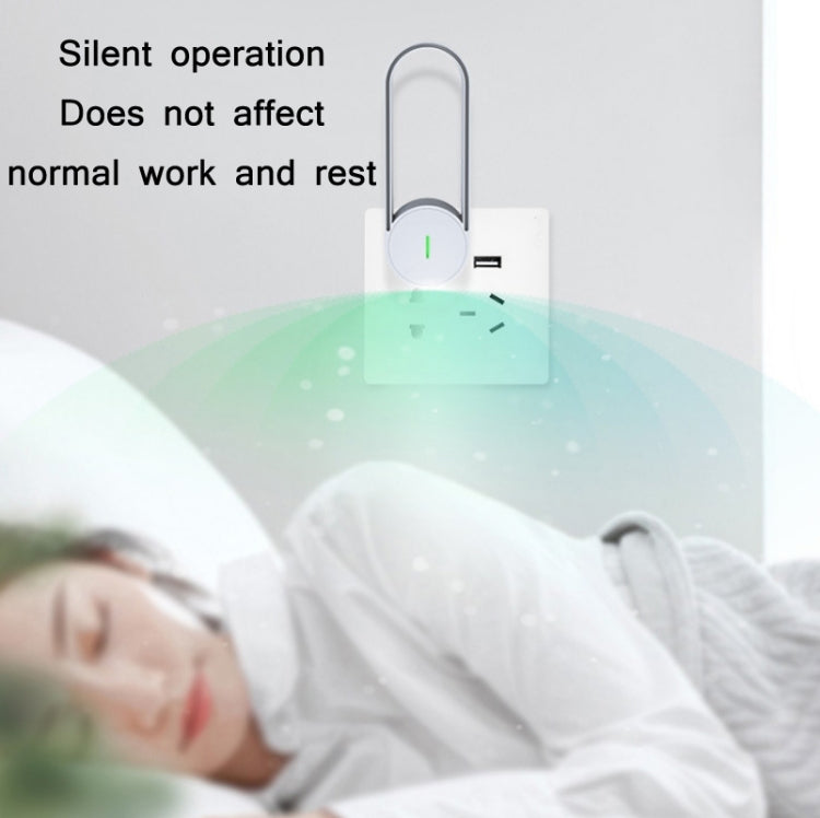 USB Plug-In Negative Ion Air Purifier Odor Deodorizer(Orange) by bashfashion