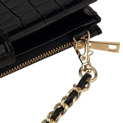 Chain Bag Coin Bag Crossbody Long Mini Shoulder Phone Bag(Beige) by bashfashion